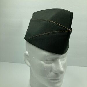 Vintage Army Garrison AG-434 Envelope Hat Cap‎ Men's for Dress Greens Polyester